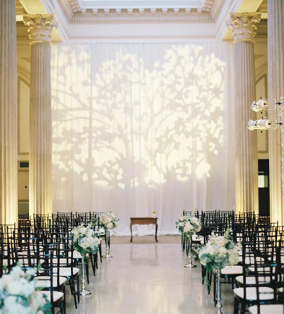Wedding Ceremony Photo at The Treasury