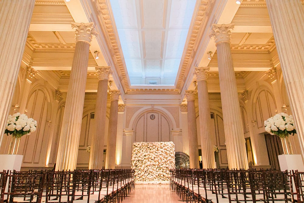 Wedding Ceremony at The Treasury on The Plaza in St. Augustine, Florida