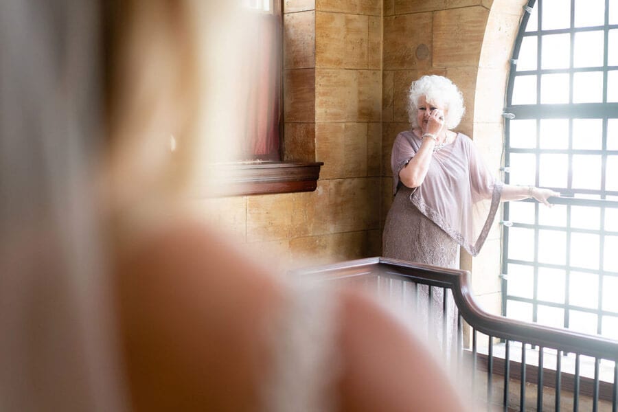Treasury on the Plaza First Look Photos | St Augustine Wedding Photos