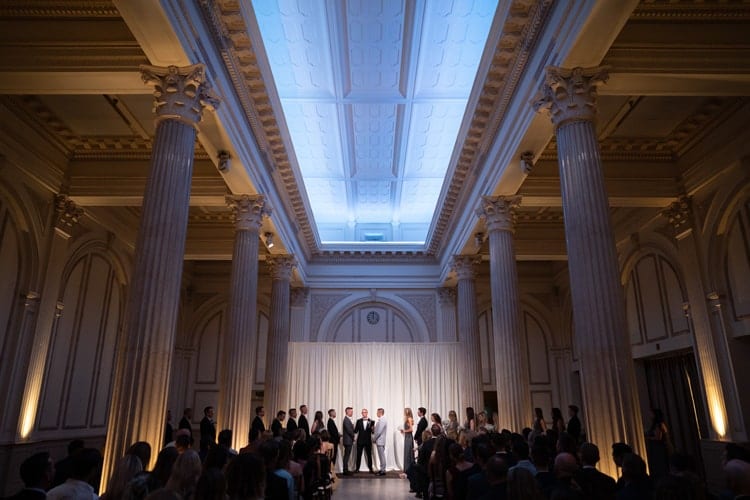 Wedding Ceremony at The Treasury on the Plaza
