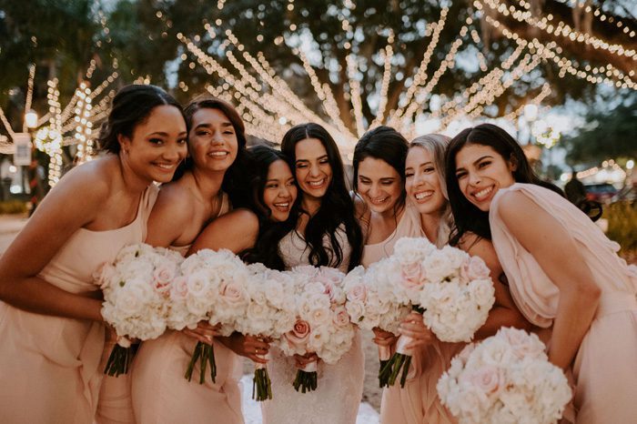 Nights of lights winter wedding | Glam Wedding with a Rock and Roll Surprise at The Treasury | Cristal + Steven