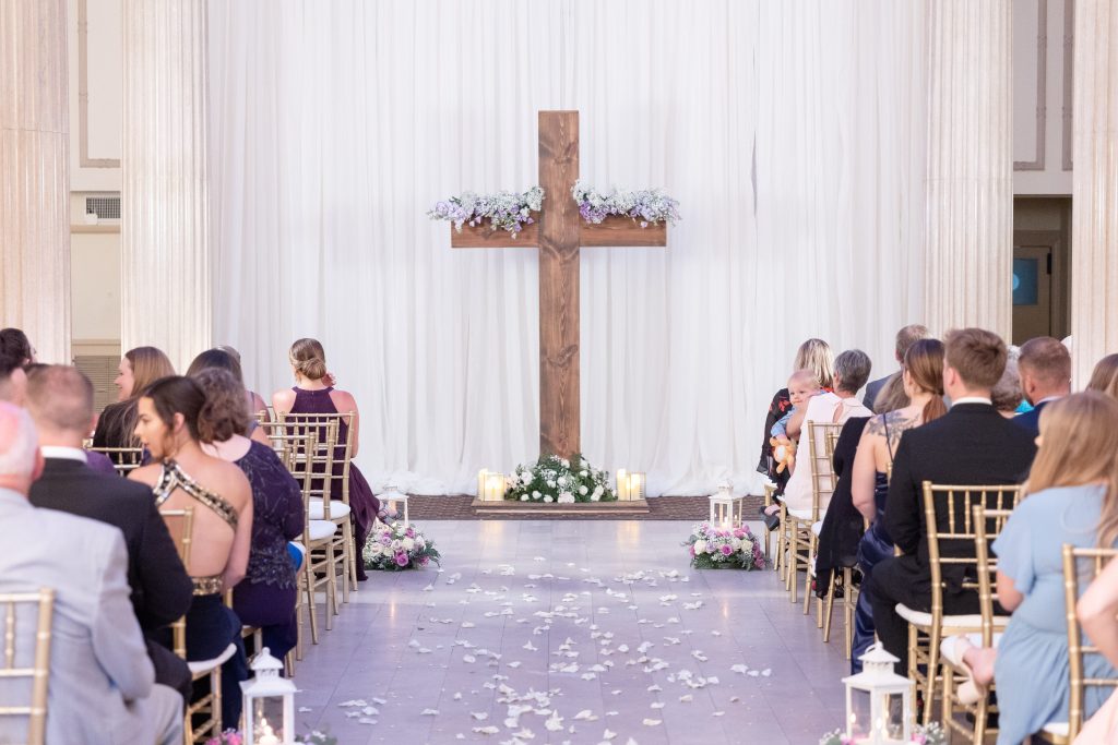 wedding ceremony design for St. Augustine, Florida wedding