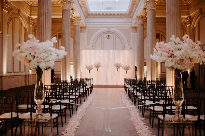 wedding ceremony decor inspiration