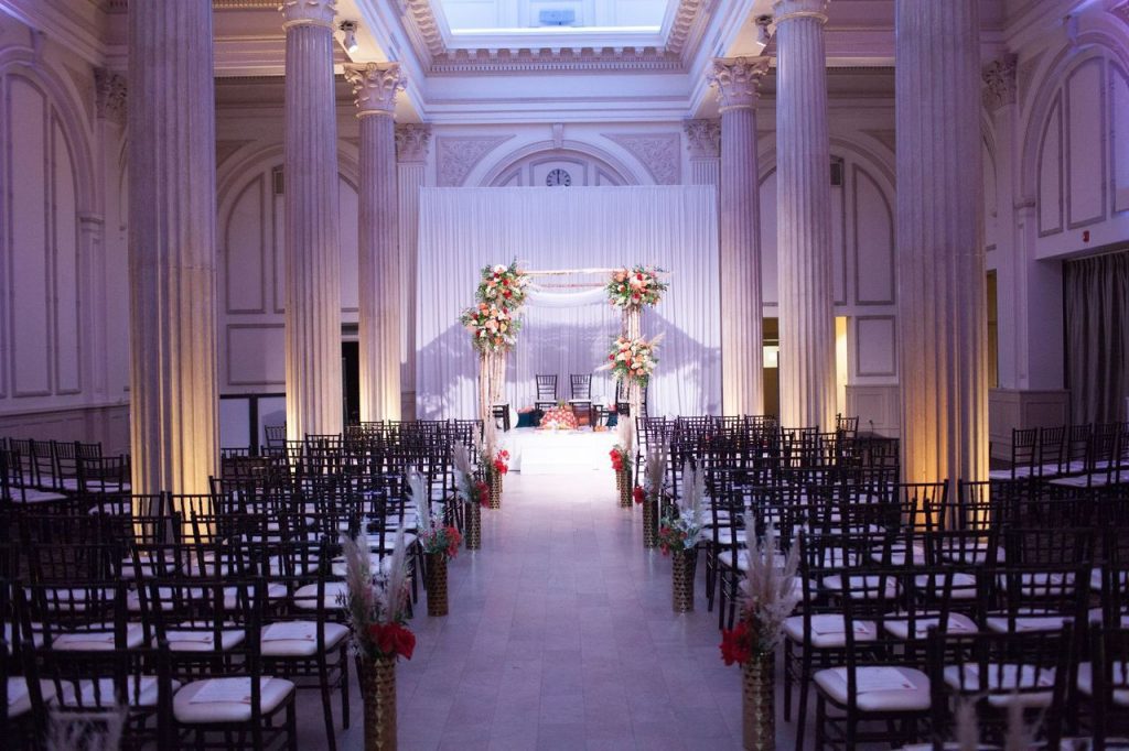 wedding ceremony design for St. Augustine, Florida wedding