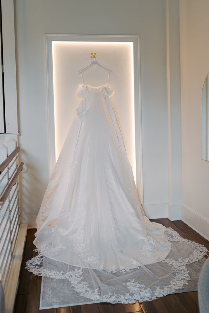 Bridal wedding dress