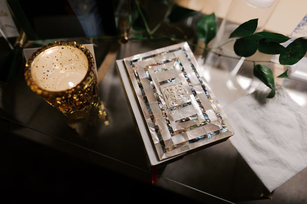 In loving memory table