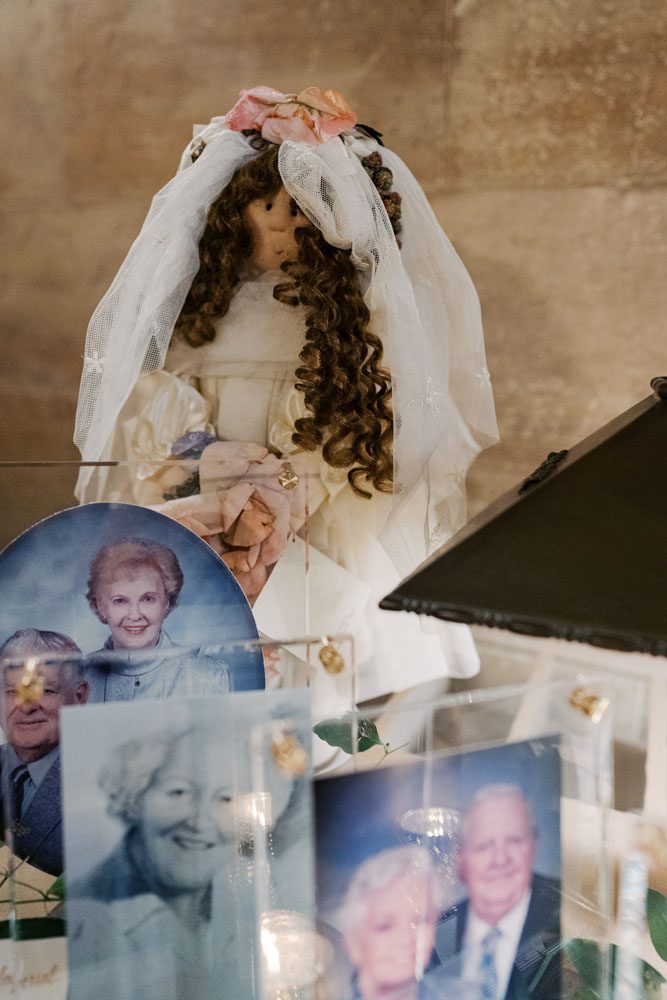 In loving memory table