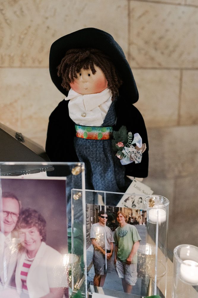 In loving memory table
