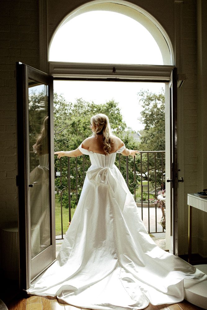 Bride in Wedding dress