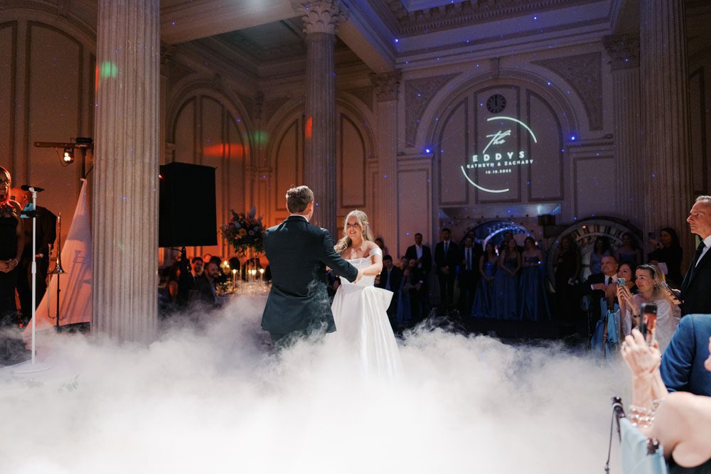 Bride and Groom first dance
