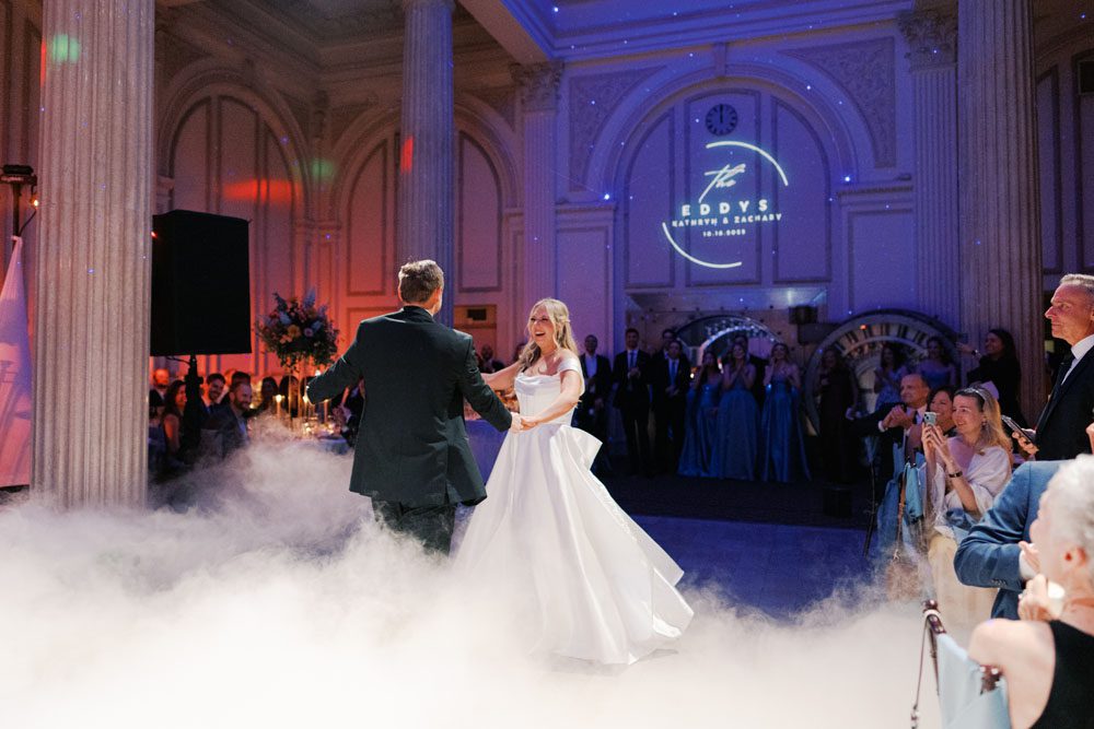 Bride and Groom first dance