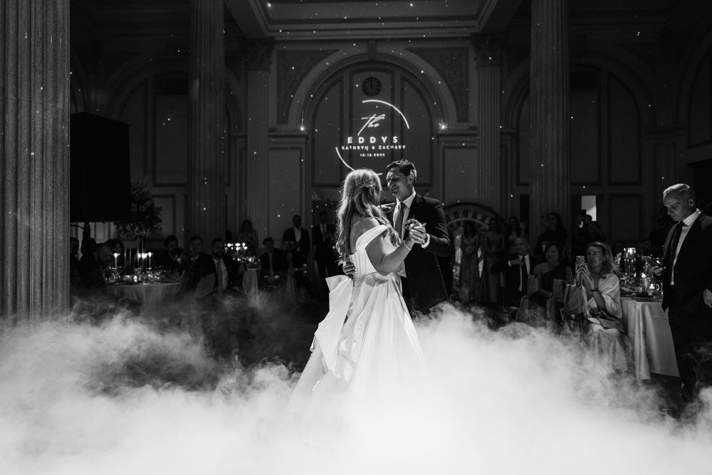 Bride and Groom first dance