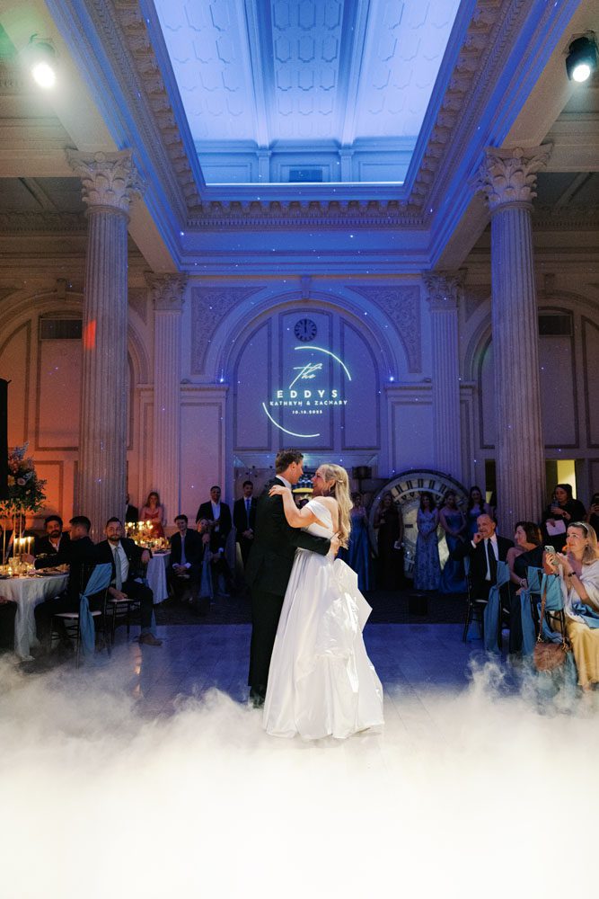 Bride and Groom first dance