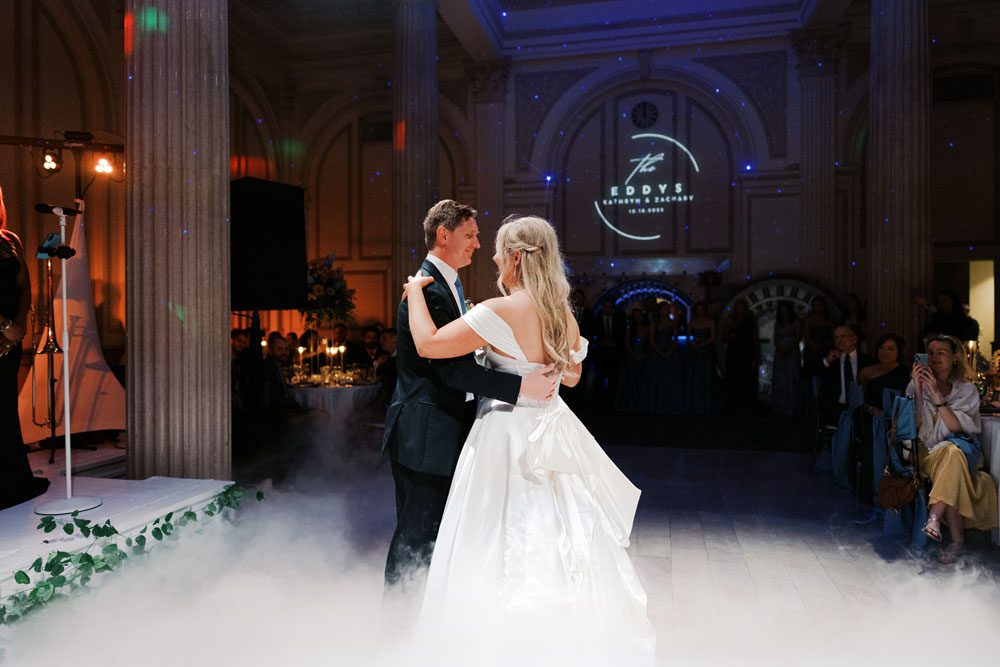 Bride and Groom first dance