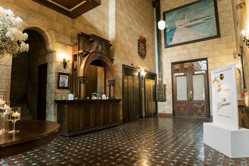 Interior view of the Grand Foyer at The Treasury on the Plaza.