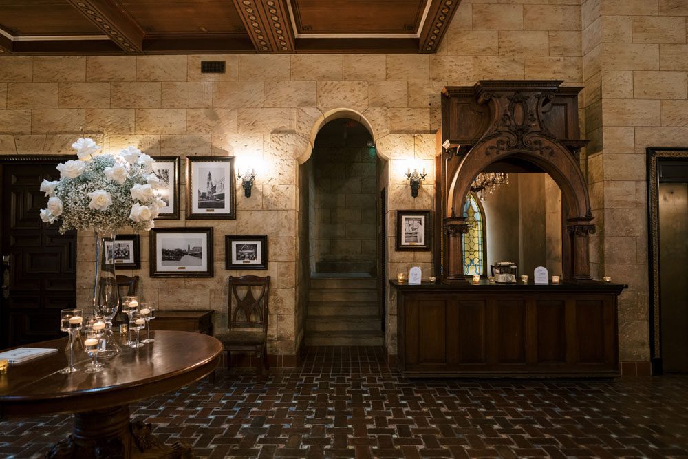 Grand Foyer inside The Treasury on the Plaza wedding venue in downtown St. Augustine.